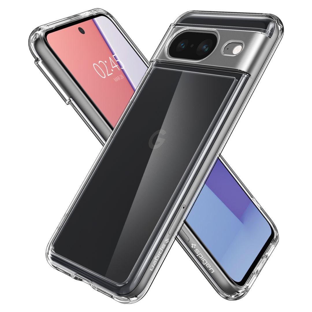 Spigen Google Pixel 8 Ultra Hybrid Crystal Clear