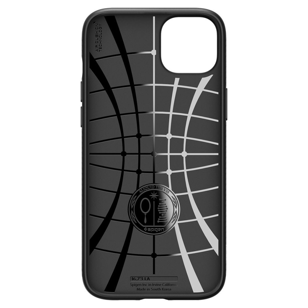 Spigen iPhone 15 Case Liquid Air Matte Black