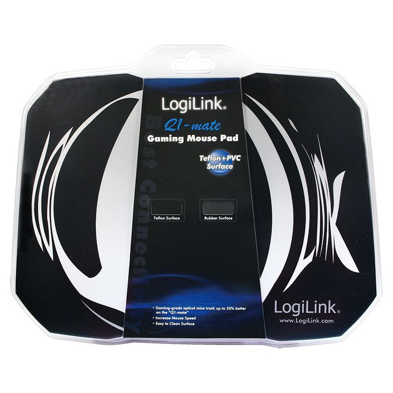 Logilink ID0055 Q1 Mate Egérpad Black