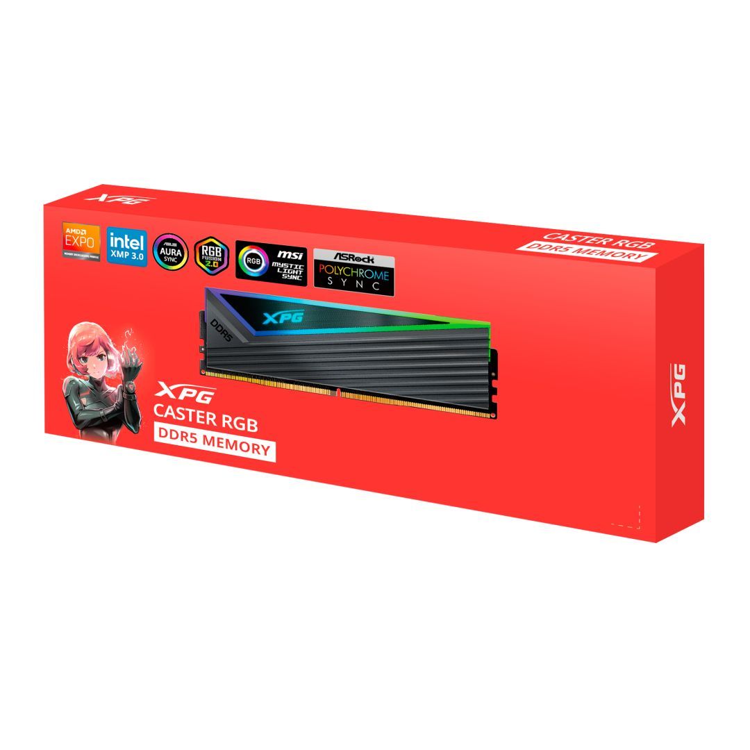 A-Data 32GB DDR5 6400MHz XPG Caster RGB Black