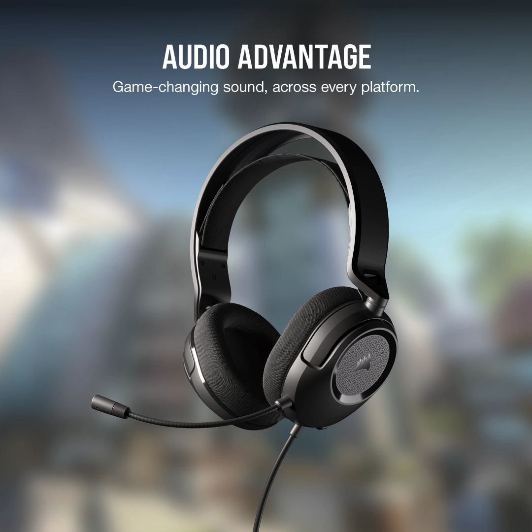 Corsair HS35 v2 Gaming Headset Carbon