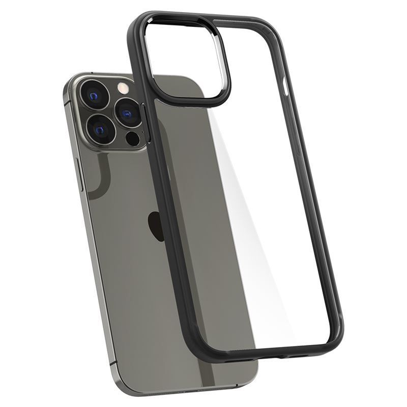 Spigen Ultra Hybrid, m. black - iPhone 13 Pro Max