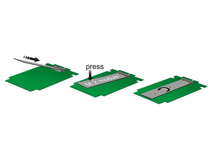 DeLock SATA to M.2 Converter