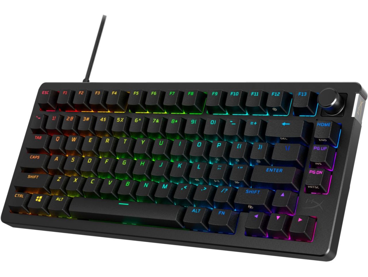 HP HyperX Alloy Rise 75 Gaming Keyboard Black US