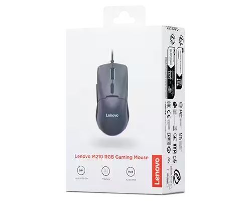 Lenovo M210 RGB Gaming Mouse Black