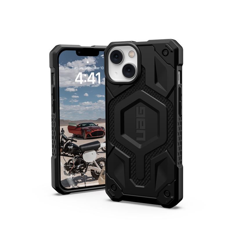 UAG Monarch Pro Kevlar MagSafe, kevlar black - iPhone 14