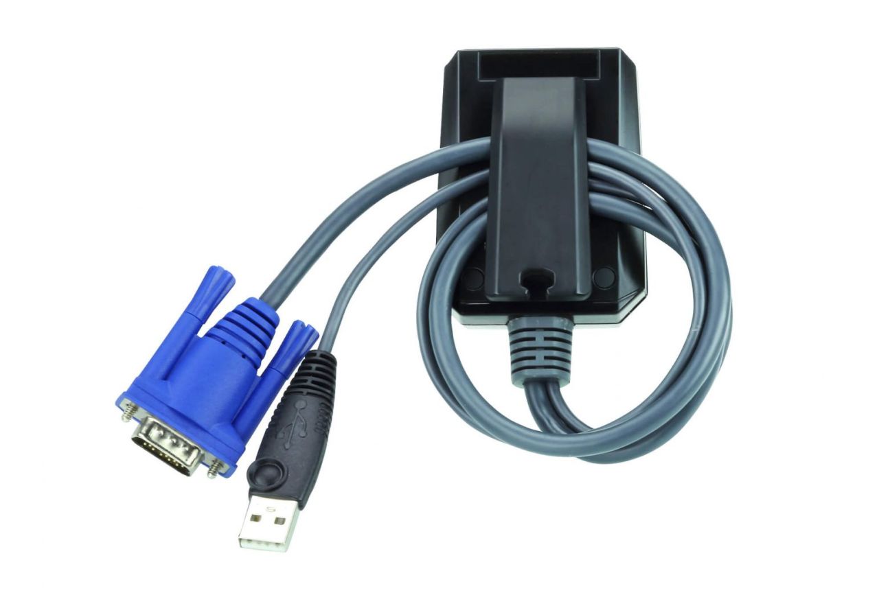 ATEN CV211CP Laptop USB KVM konzol Crash Cart Adapter IT Kit