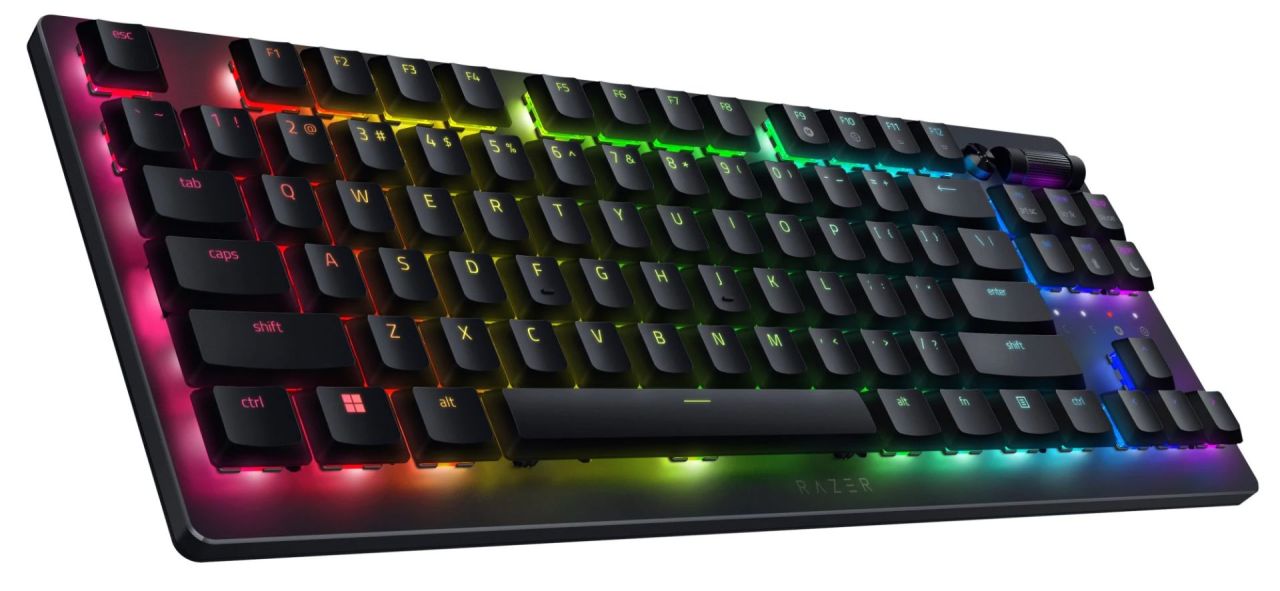 Razer DeathStalker V2 Pro Tenkeyless Linear Optical Red Switch Keyboard Black US