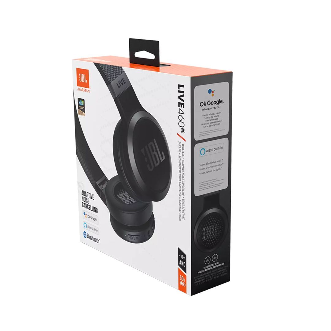 JBL LIVE 460NC Bluetooth Headset Black