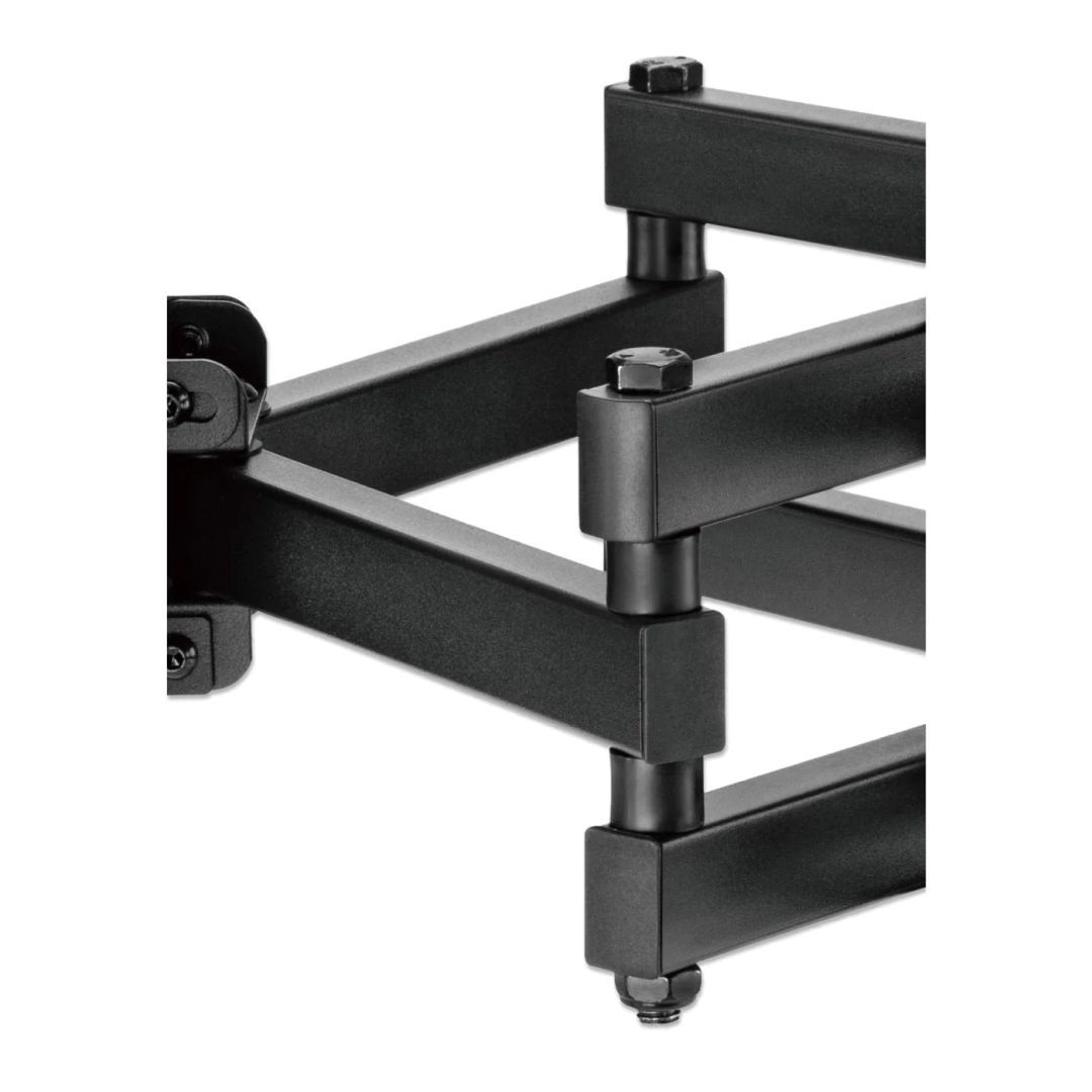 Manhattan Full-Motion TV Wall Mount with Post-Leveling Adjustment 32"-70" Black