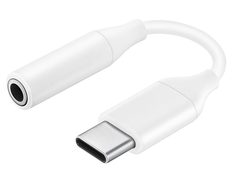 Samsung USB-C Headset Jack adapter White