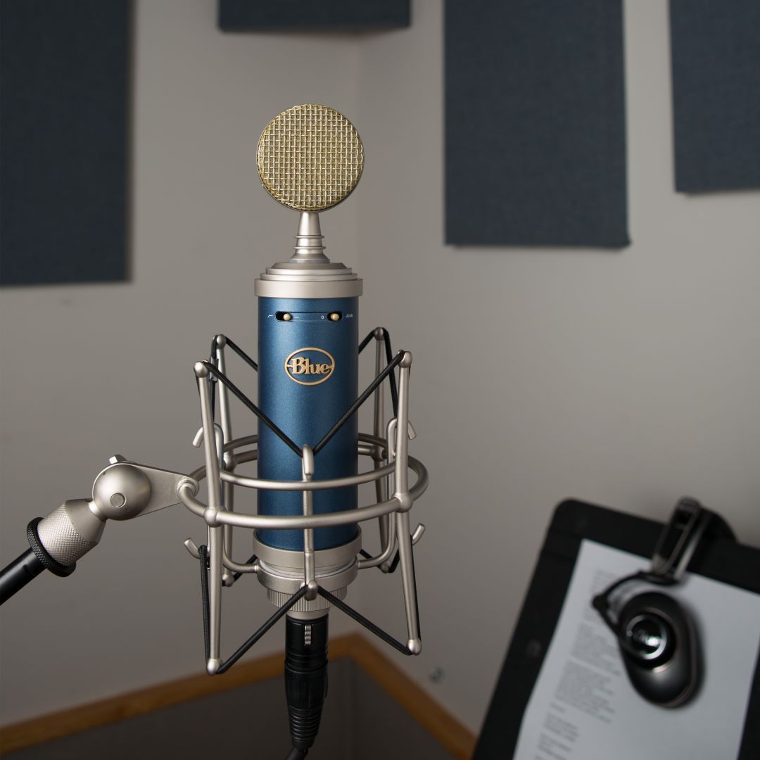 Blue Bluebird SL XLR Studio Microphone Blue