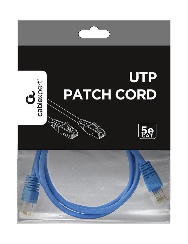 Gembird CAT5e U-UTP Patch Cable 1,5m Blue