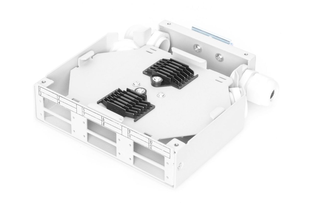 Digitus DN-96890 optikai adapter SC 1 dB Grey