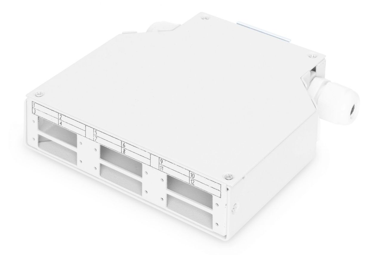 Digitus DN-96890 optikai adapter SC 1 dB Grey