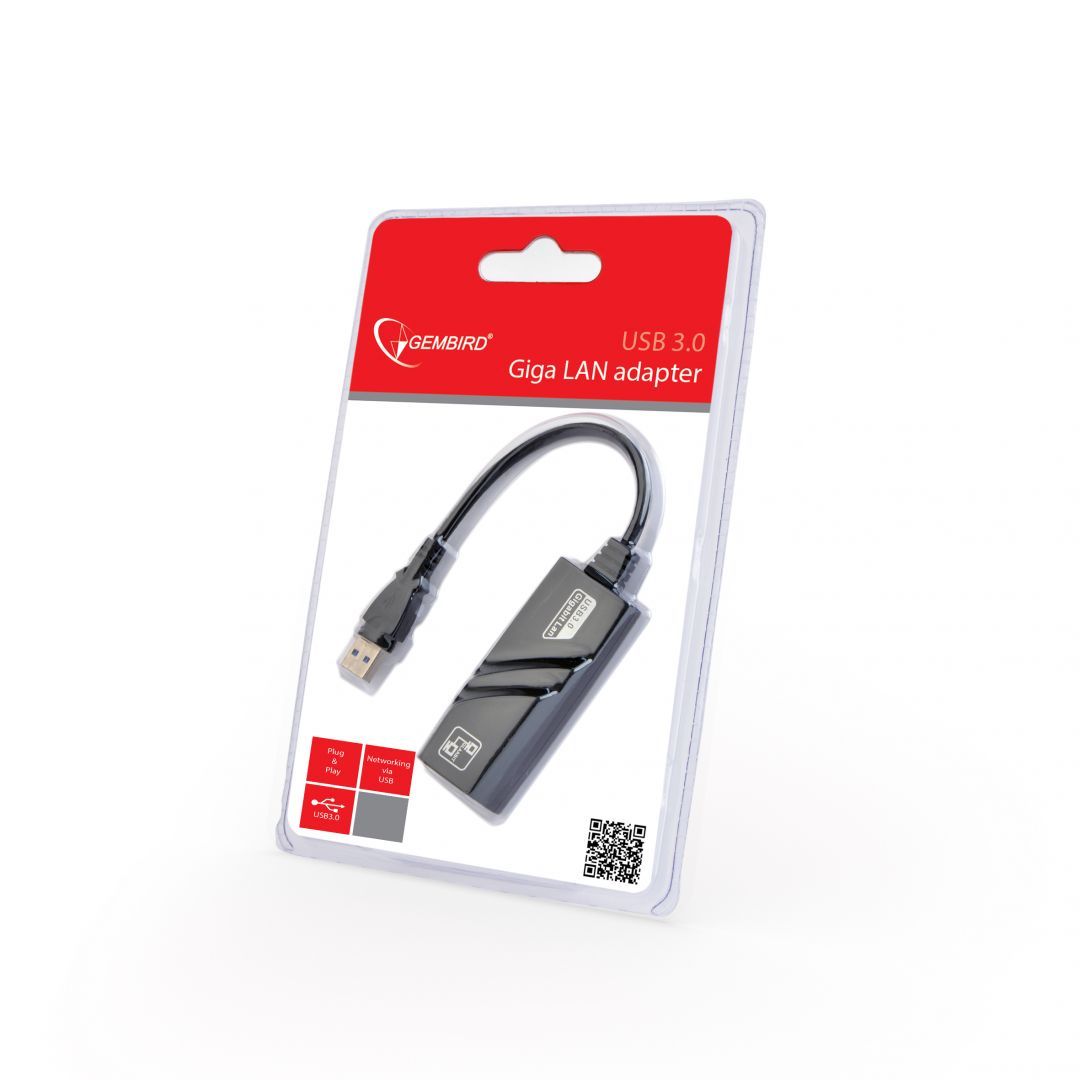 Gembird NIC-U3-02 USB3.0 Gigabit LAN adapter