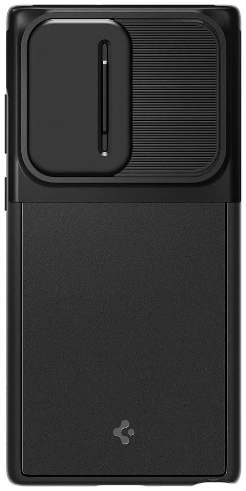 Spigen Spigen Optik Armor for Samsung Galaxy S22 Ultra Black