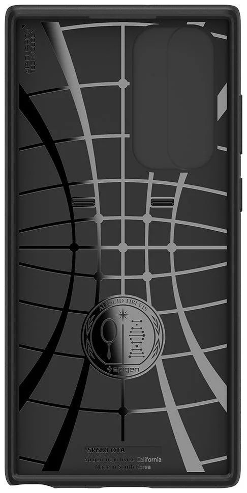 Spigen Spigen Optik Armor for Samsung Galaxy S22 Ultra Black