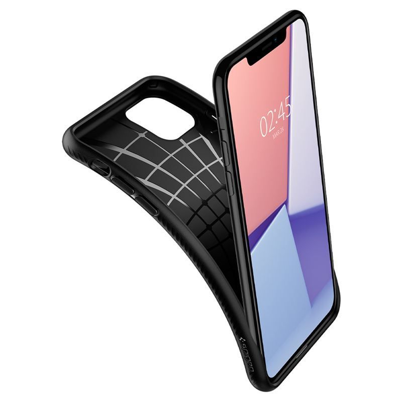 Spigen Liquid Air, black - iPhone 11 Pro Max