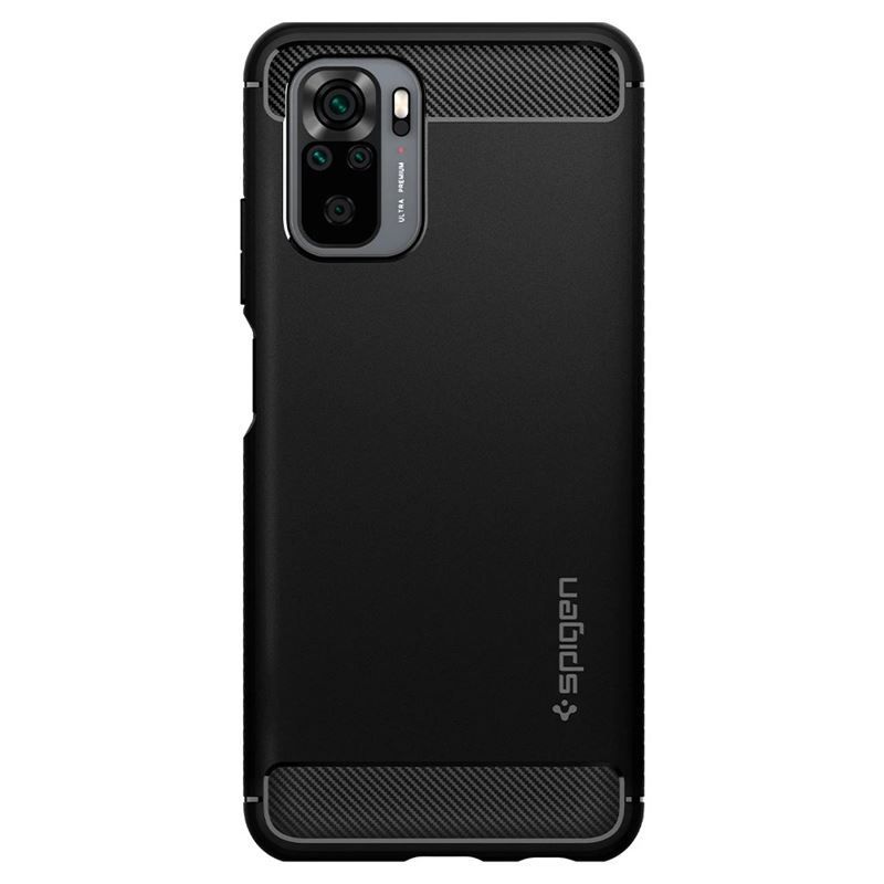 Spigen Rugged Armor, black - X.Redmi Note 10/10S