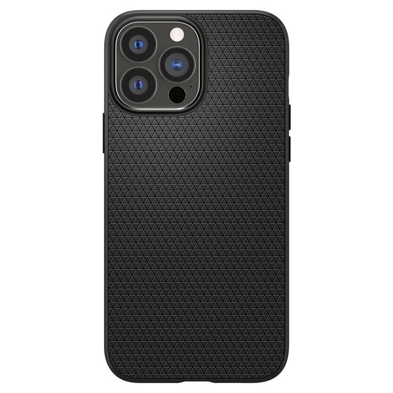 Spigen Liquid Air, matte black - iPhone 13 Pro Max