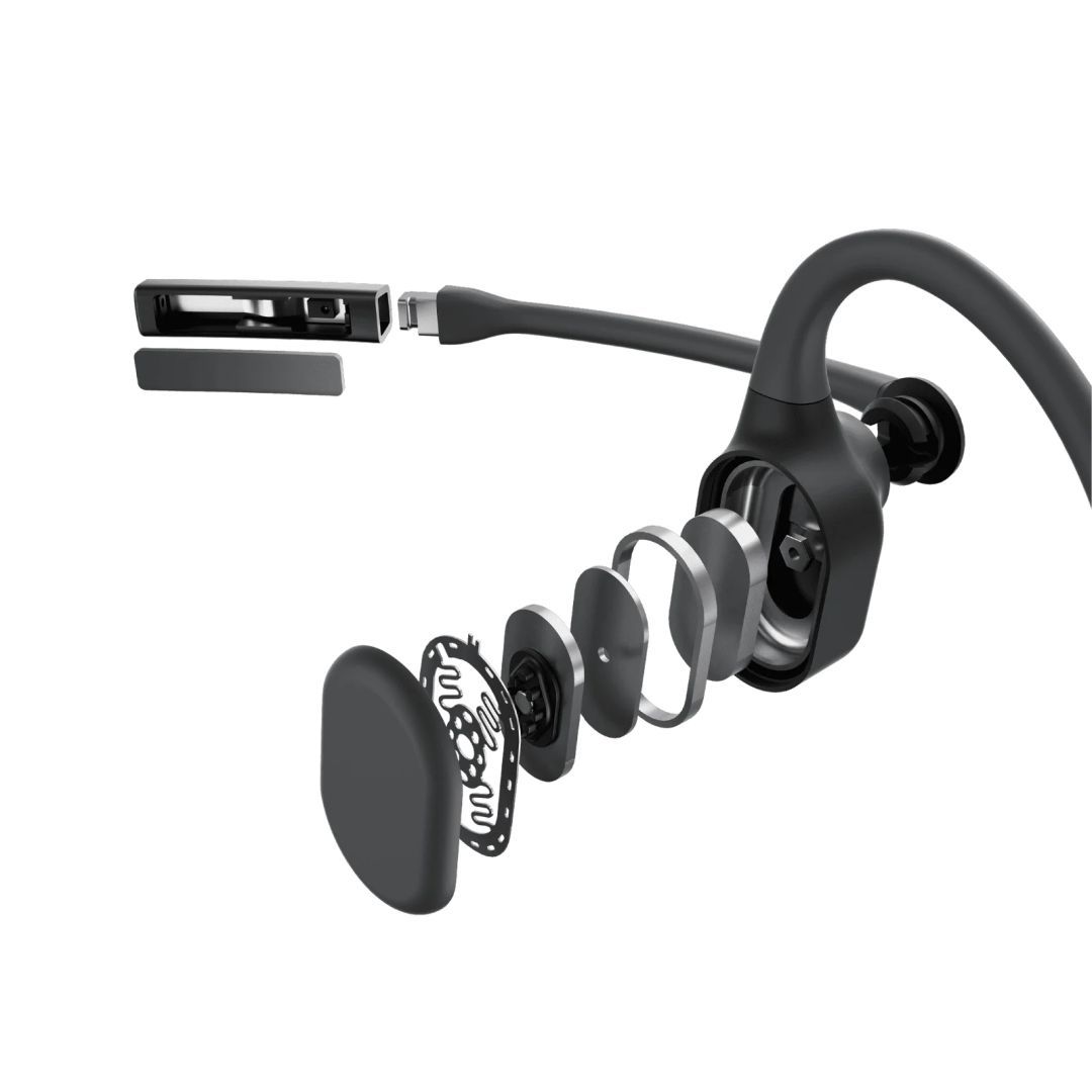 Shokz Opencomm2 UC USB-A Dongle Bluetooth Headset Black