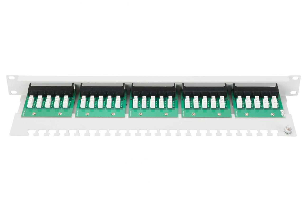 Digitus 25-port Patch Panel 1U Grey