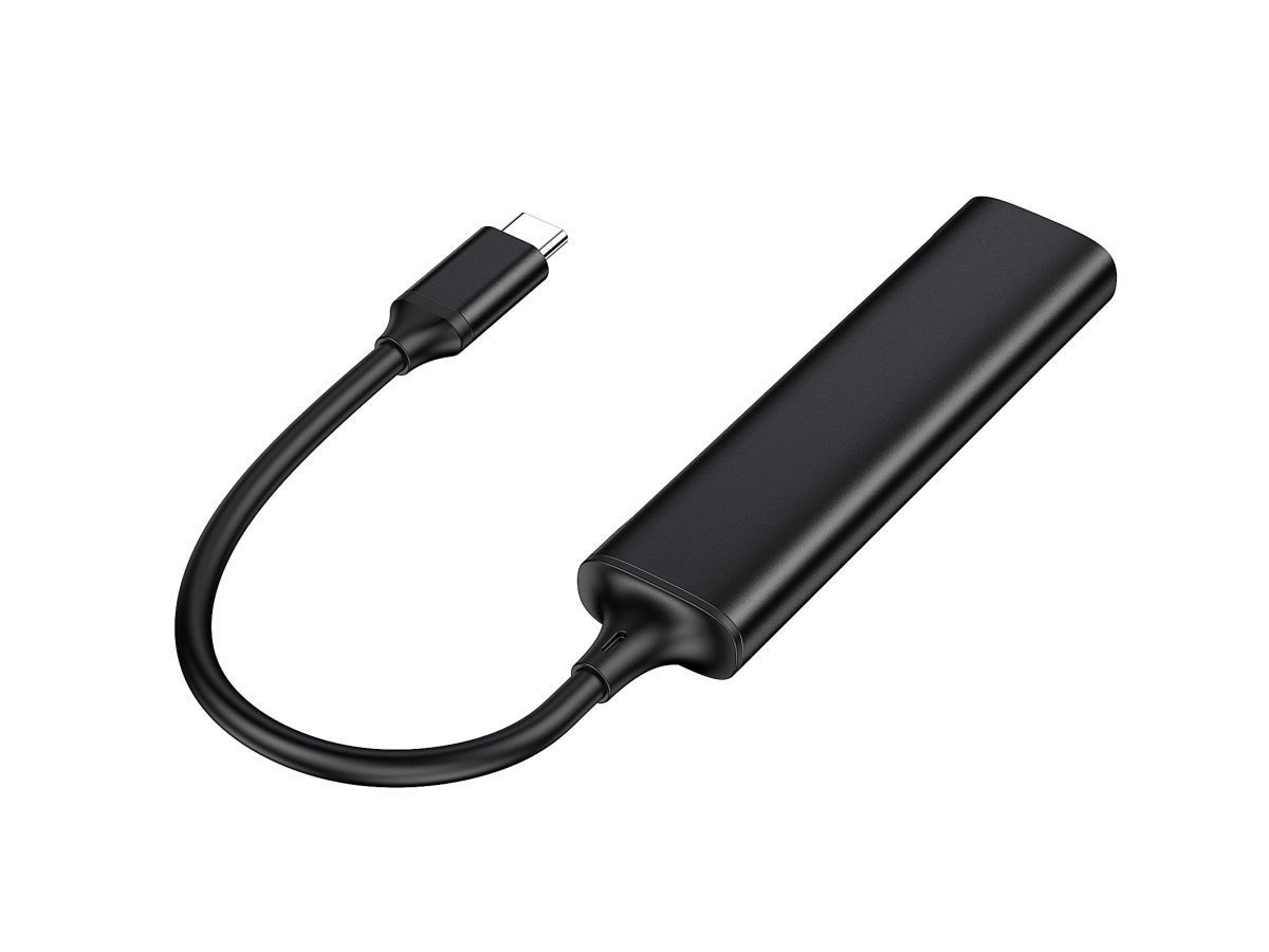 Conceptronic 4-Port USB-C HUB Black