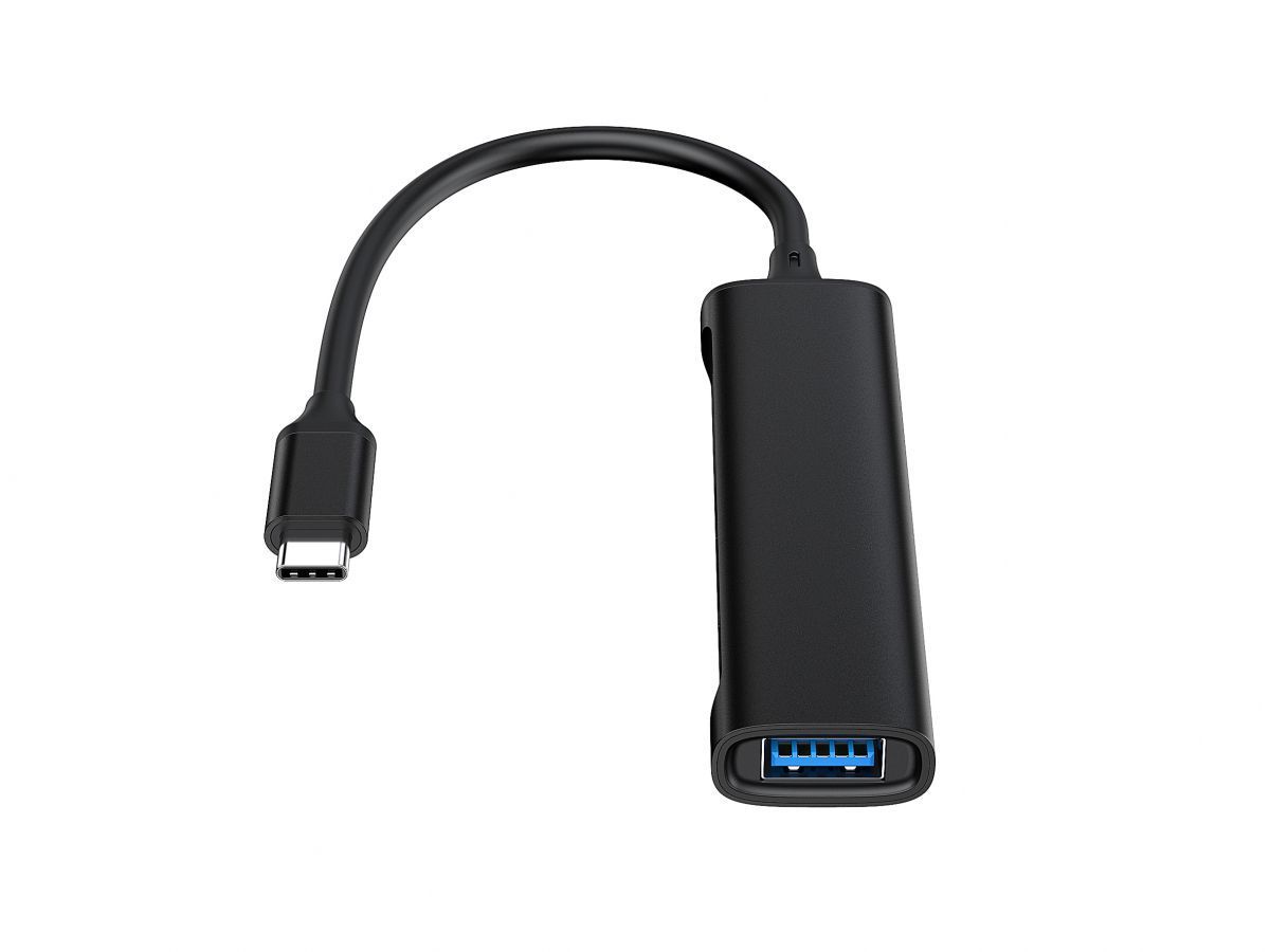 Conceptronic 4-Port USB-C HUB Black