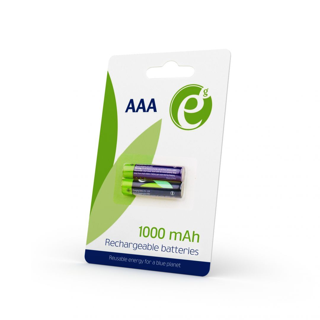 Gembird 1000mAh AAA Ni-MH akkumulátor 2db/csomag