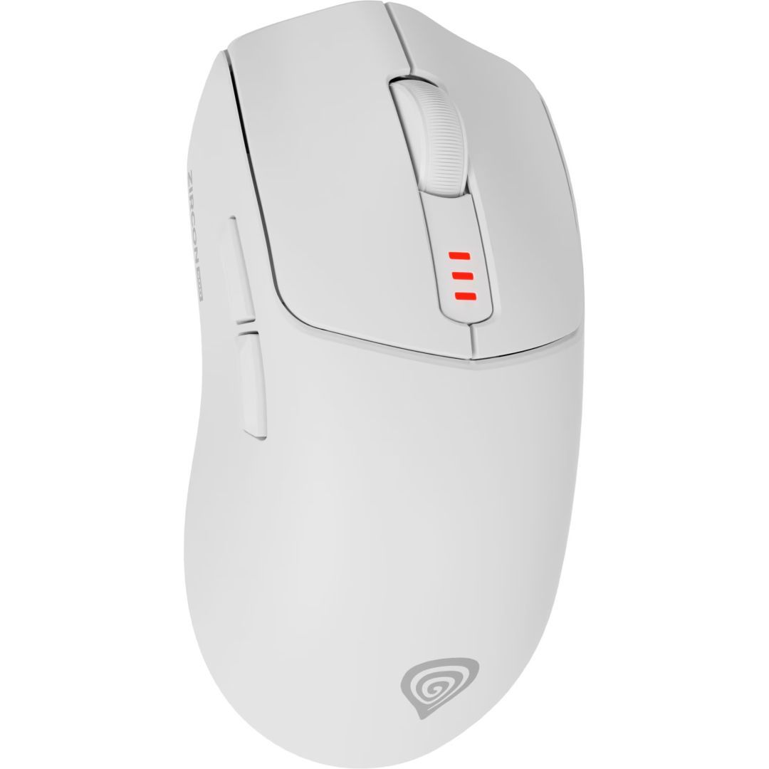 Natec Genesis Zircon 500 Wireless Bluetooth Gaming Mouse White