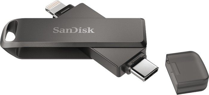 Sandisk 64GB USB3.1 Type-C/Lightning iXpand Luxe Black