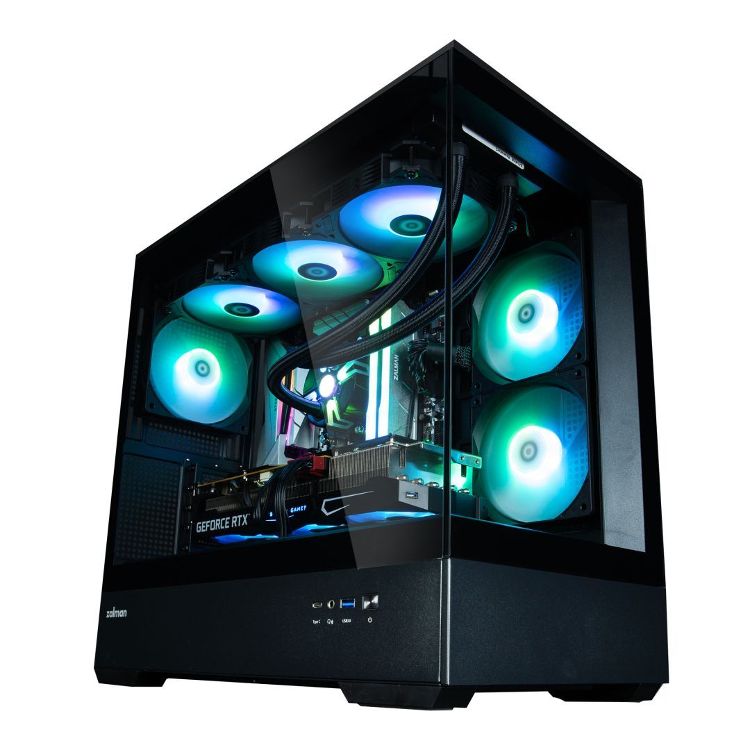 Zalman P30 Tempered Glass Black