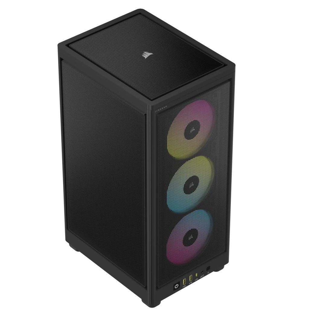 Corsair 2000D RGB Airflow Tempered Glass Black