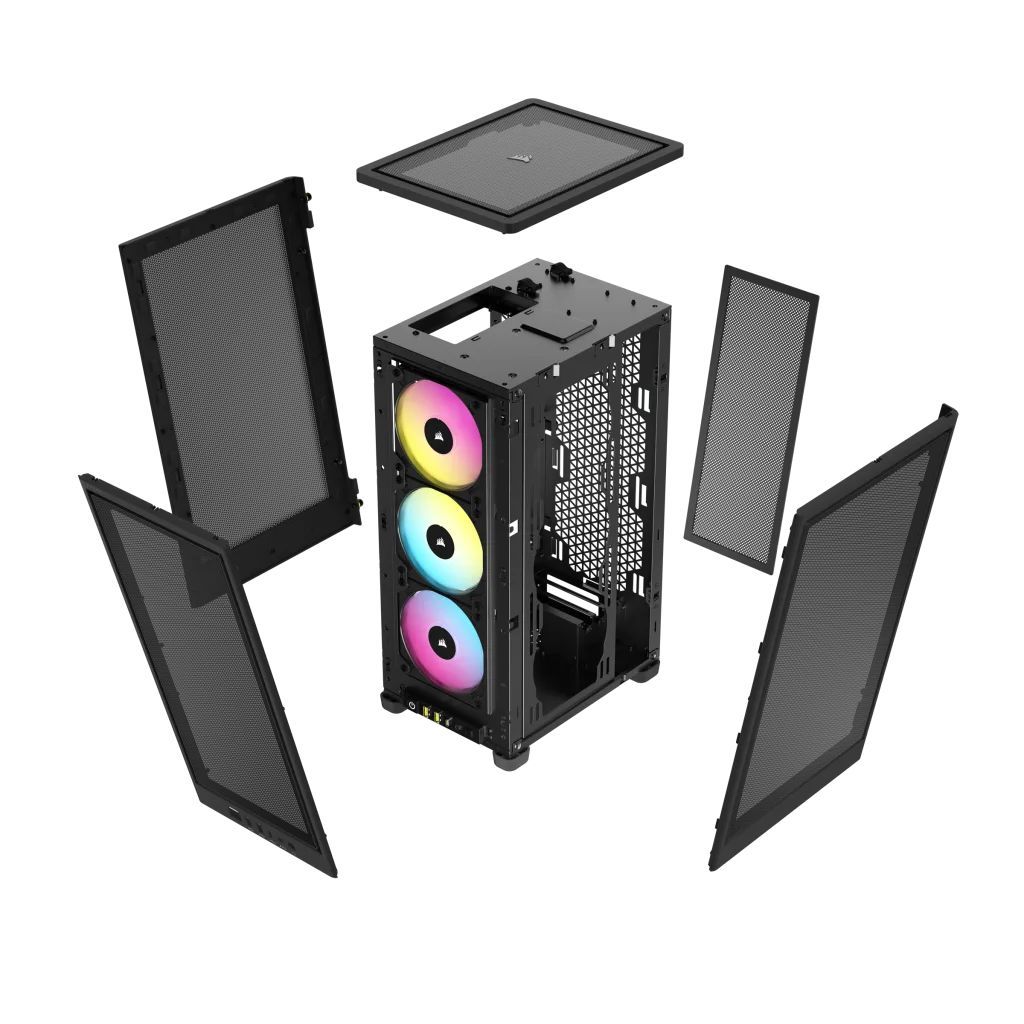 Corsair 2000D RGB Airflow Tempered Glass Black