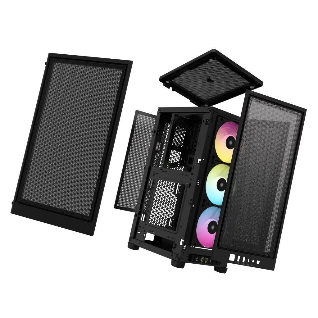 Corsair 2000D RGB Airflow Tempered Glass Black