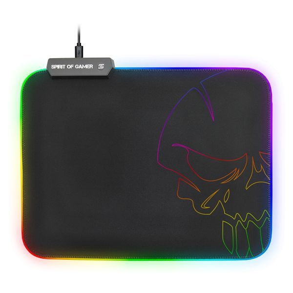 Spirit Of Gamer RGB Medium Egérpad Black