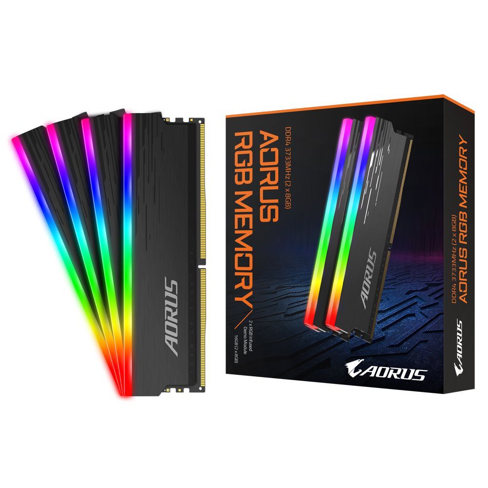 Gigabyte 16GB DDR4 3733MHz Kit(2x8GB) Aorus RGB