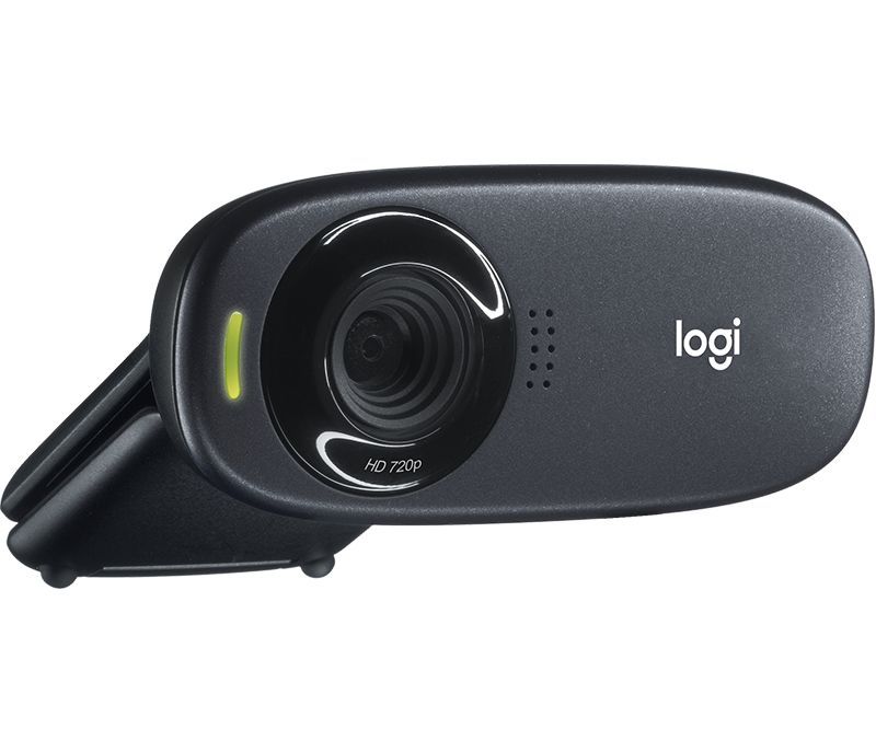 Logitech C310 Webkamera Black