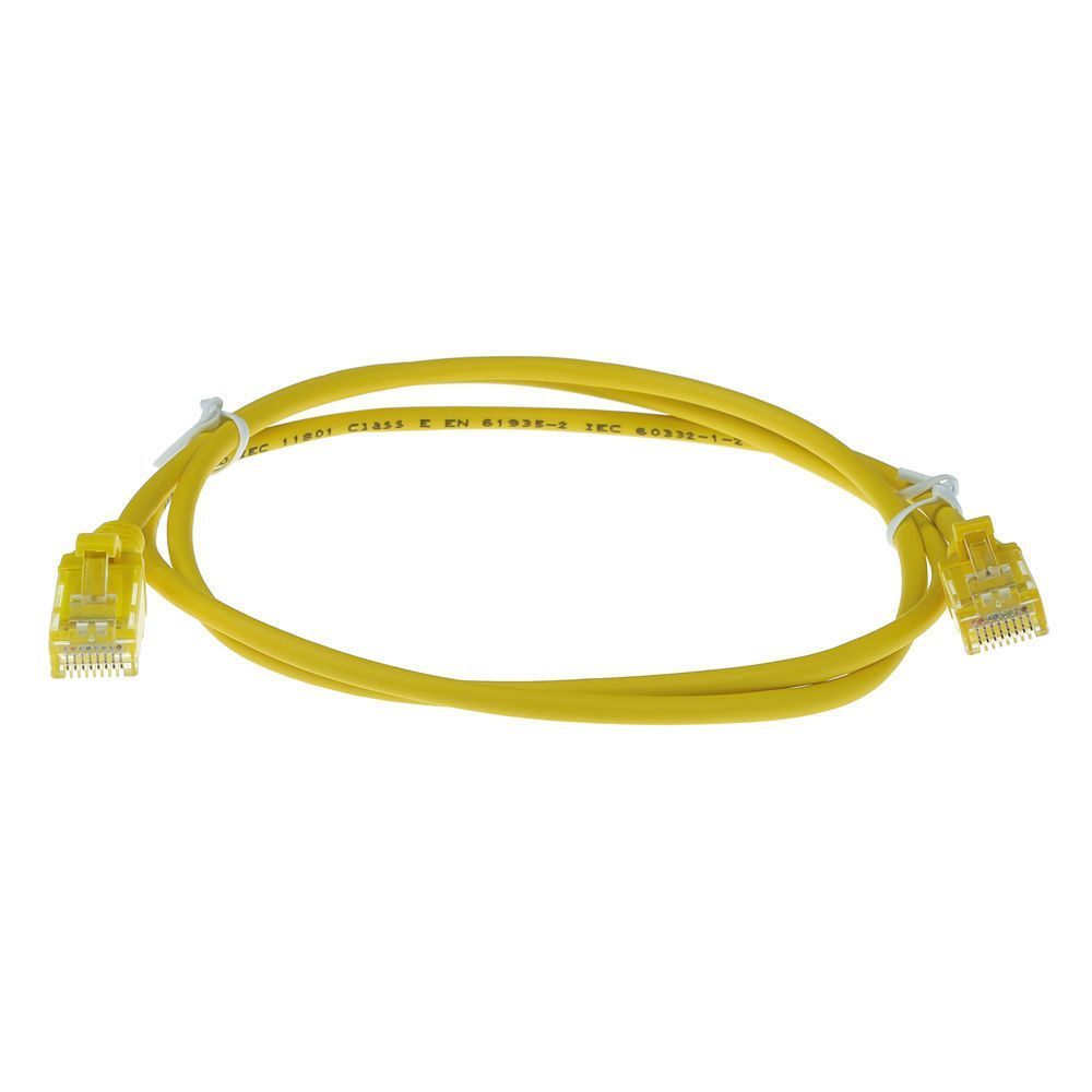 ACT CAT6 U-UTP Patch Cable 10m Yellow