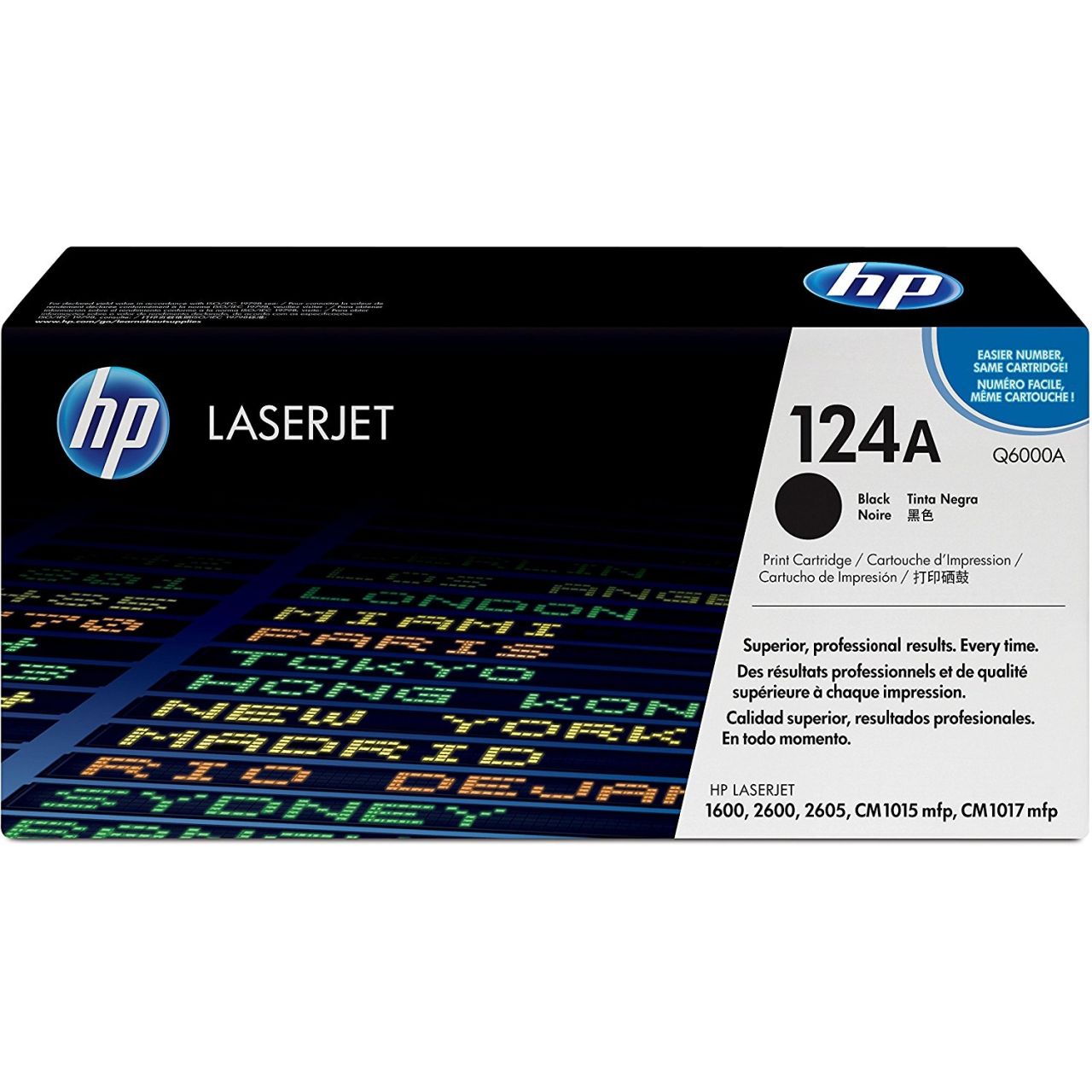 HP Q6000A (124A) Black toner