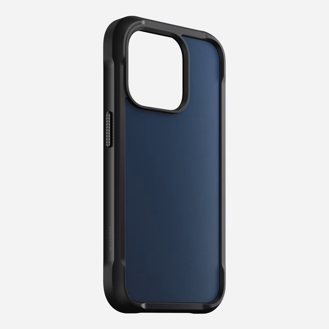 Nomad iPhone 15 Pro Rugged Case Atlantic Blue