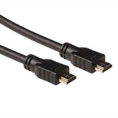 ACT HDMI High Speed v2.0 HDMI-A male - HDMI-A male cable 0,5m Black