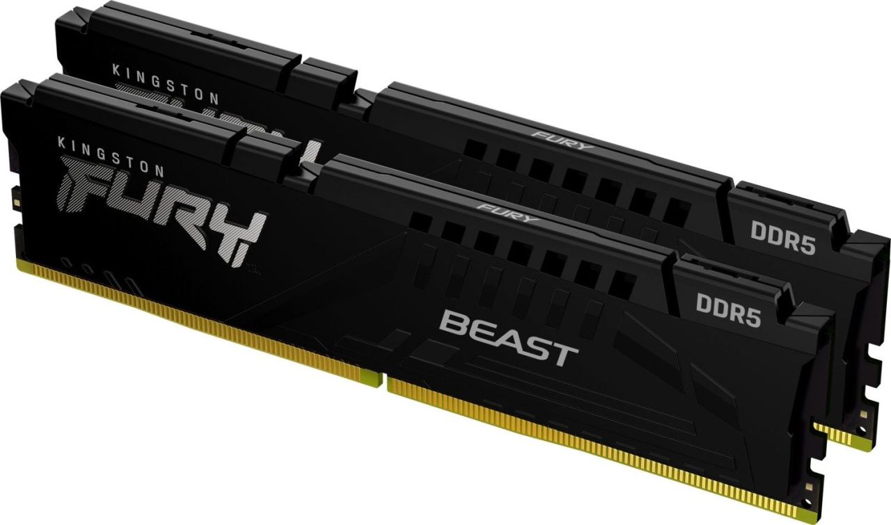 Kingston 128GB 5600Mhz Kit(4x32GB) Fury Beast Black