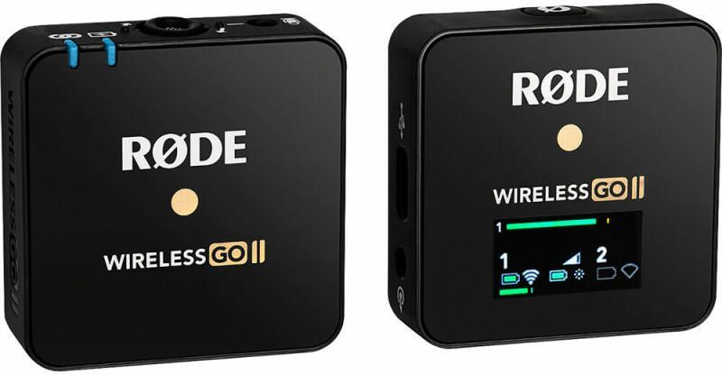 Rode Wireless GO II Single Dual Channel Wireless Microphone System