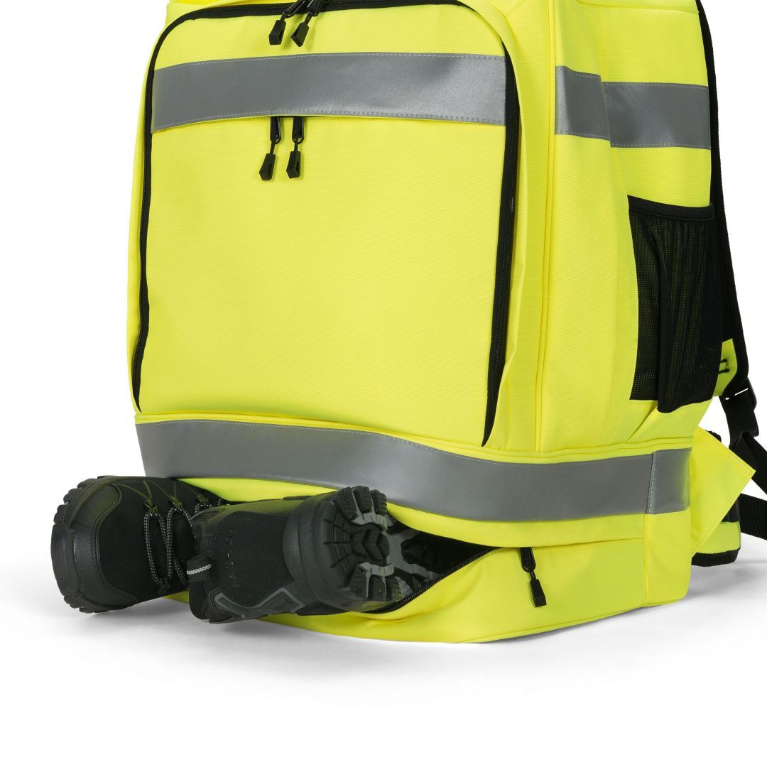 Dicota Backpack Hi-Vis 65 litres Yellow