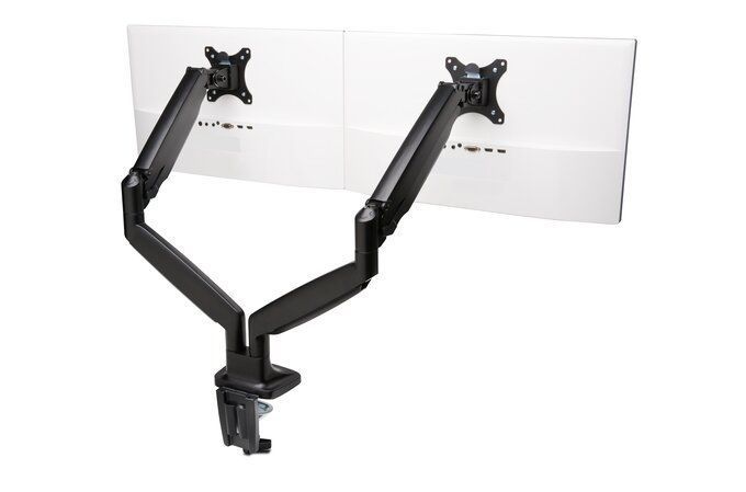 Kensington SmartFit One-Touch Height Adjustable Dual Monitor Arm Black