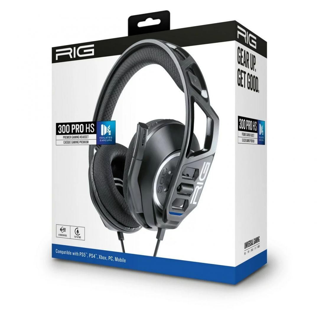 Nacon RIG 300 PRO HS Gaming Headset Black