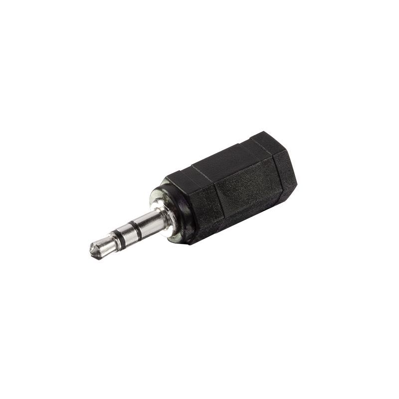 Logilink Audio adapter, 3.5 mm 3-Pin/M to 2.5 mm 3-Pin/F Black