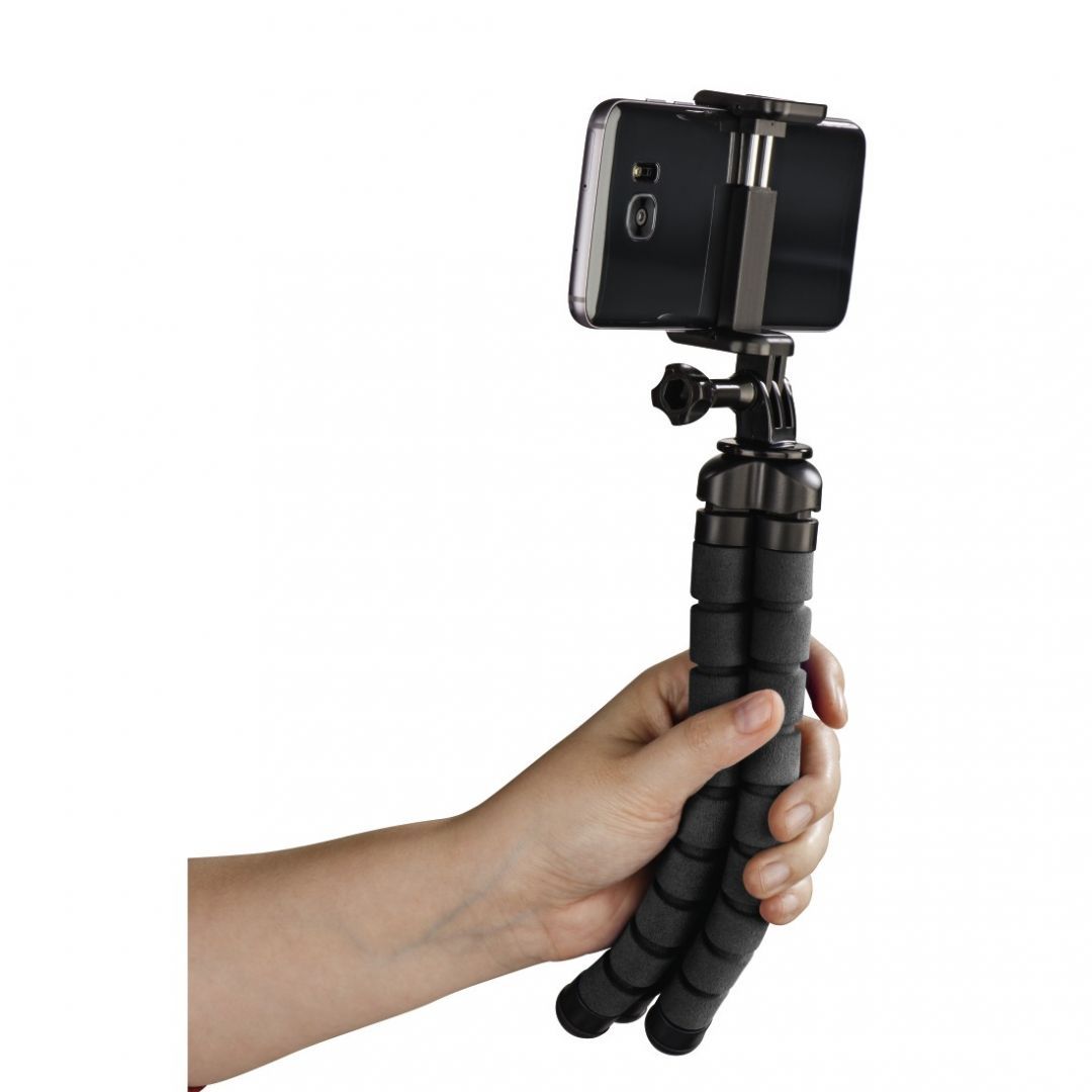 Hama Flex Gopro/Smartphone 26cm Midi állvány Black